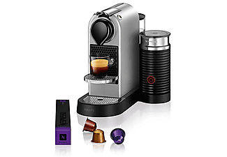 KRUPS Citiz & Milk XN761BK MACCHINA CAFFÈ CAPSULE, Silver