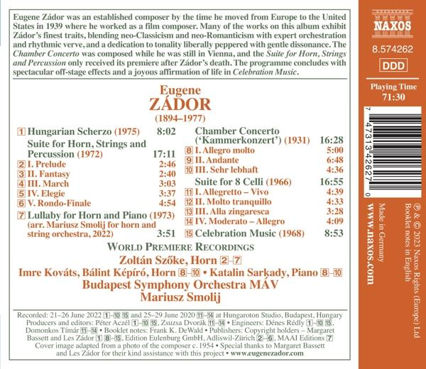 Képíró/Kováts/Szoke/Sarkady/Smolij/+ - Celebration Music  - (CD)