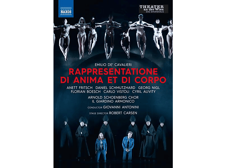Fritsch/Schmutzhard/Antonini/Il Giardino Armonico - RAPPRESENTATIONE DI ANIMA ET DI CORPO  - (DVD) | Musik-DVD & Blu-ray