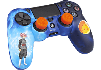 FR-TEC Dragon Ball Super kemény tok + hüvelykujj csúszásgátló PlayStation 4 kontrollerhez