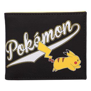 DIFUZED Pokémon: Pika - Bifold - Geldbörse (Schwarz/Gelb)