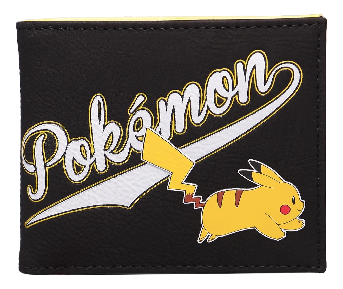 DIFUZED Pokémon: Pika - Bifold - Geldbörse (Schwarz/Gelb)