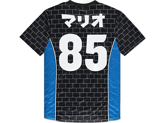 DIFUZED SuperMario: 85 - T-Shirt (Nero/blu/bianco)