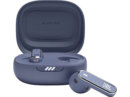 JBL Live Flex - True Wireless Kopfhörer (In-ear, Blau)
