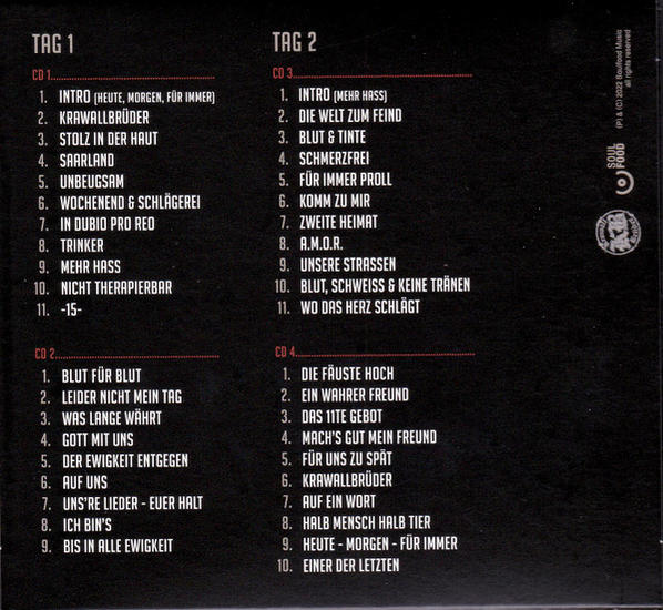Krawallbrüder - 25 Jahre LIVE (4CD Digipack im Schuber)  - (CD)