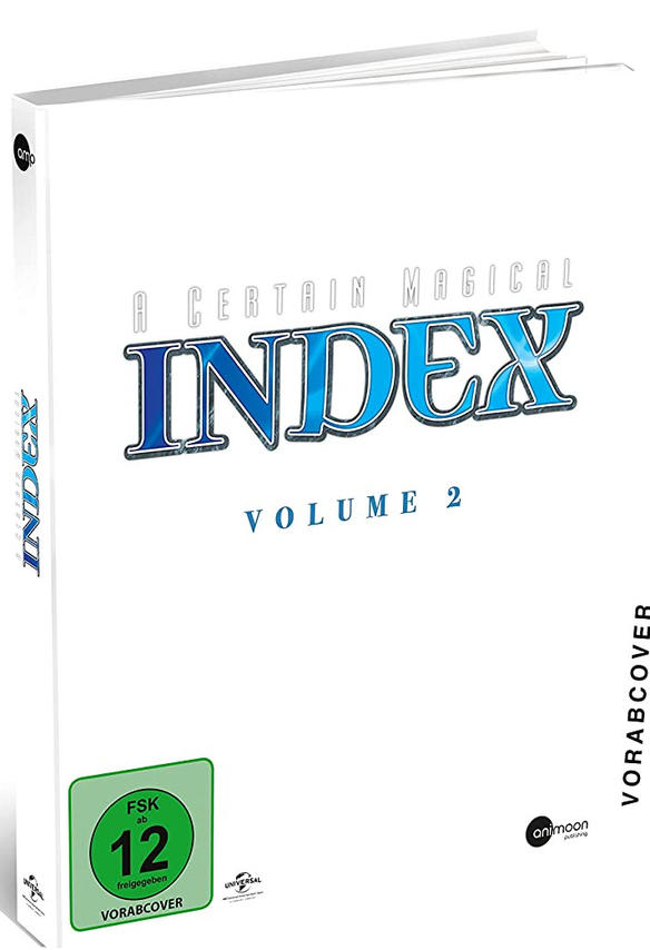 Buchcover: A Certain Magical Index, Band 2, weiß, grünes FSK-Siegel.