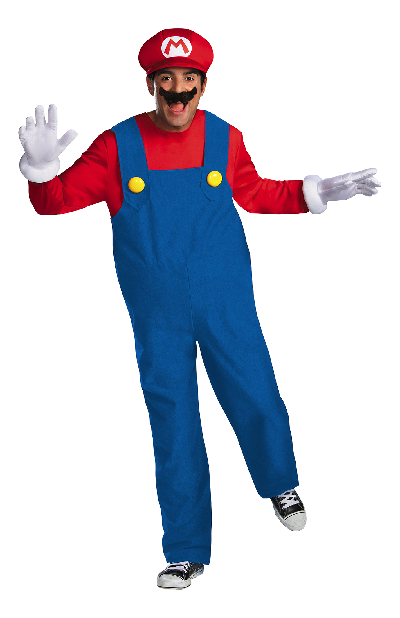 DISGUISE Super Mario - Kostümset (Blau/Rot/Weiss)