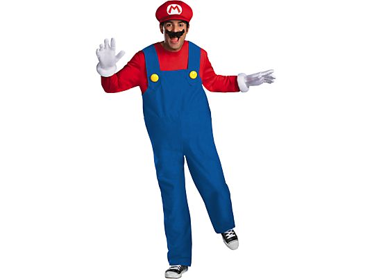 DISGUISE Super Mario - Set di costumi (Blu/Rosso/Bianco)