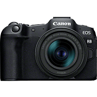 CANON EOS R8 Systemkamera mit Objektiv RF 24-50mm f4.5-6.3 IS STM