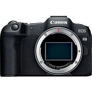CANON EOS R8 Systemkamera Gehäuse, 24.2MP Vollformat, 4K60p Video, 30B/s RAW, 2.36 Mio. EVF, 3 Zoll Touch LCD
