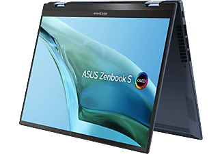 ASUS ZenBook S 13 Flip UP5302ZA-LX088W Kék 2in1 eszköz (13,3" 2.8K OLED Touch/Core i7/32GB/1024 GB SSD/Intel Iris XE/Win11H)