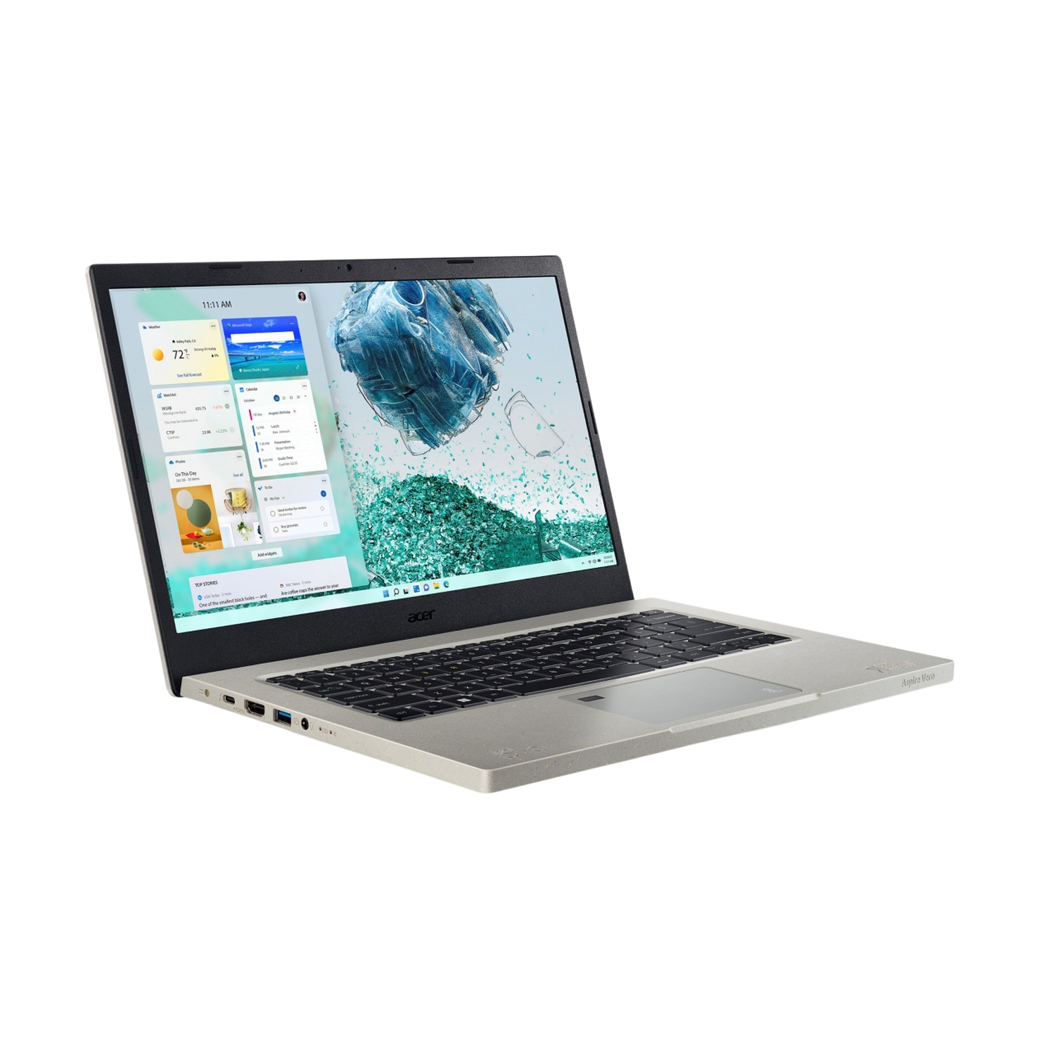 ACER Aspire Vero AV14-51-52GY (EVO) - 14 inch - Intel Core i5 - 16 GB - 512 GB - Intel Iris Xe Graphics
