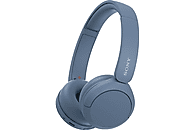 SONY WH-CH520 kabellose Bluetooth Kopfhörer – bis zu 50 Stunden Akkulaufzeit mit Schnellladefunktion, On-Ear-Stil – blau