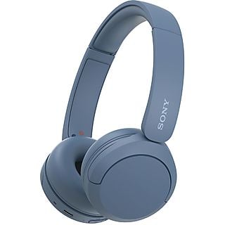 SONY WH-CH520 kabellose Bluetooth Kopfhörer – bis zu 50 Stunden Akkulaufzeit mit Schnellladefunktion, On-Ear-Stil – blau