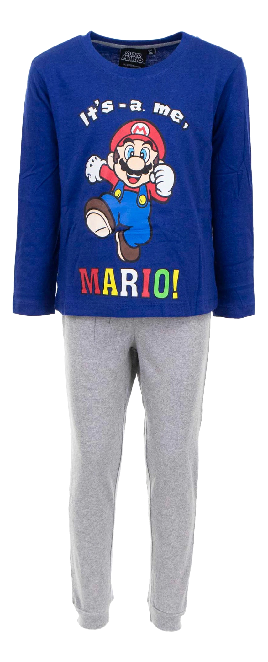 TEXTIEL TRADE B.V. Super Mario: Its's-a me, Mario! (6 Jahre) - Pyjama (Mehrfarbig)