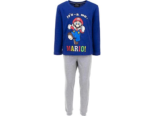 TEXTIEL TRADE B.V. Super Mario: Its's-a me, Mario! (6 Jahre) - Pyjama (Mehrfarbig)