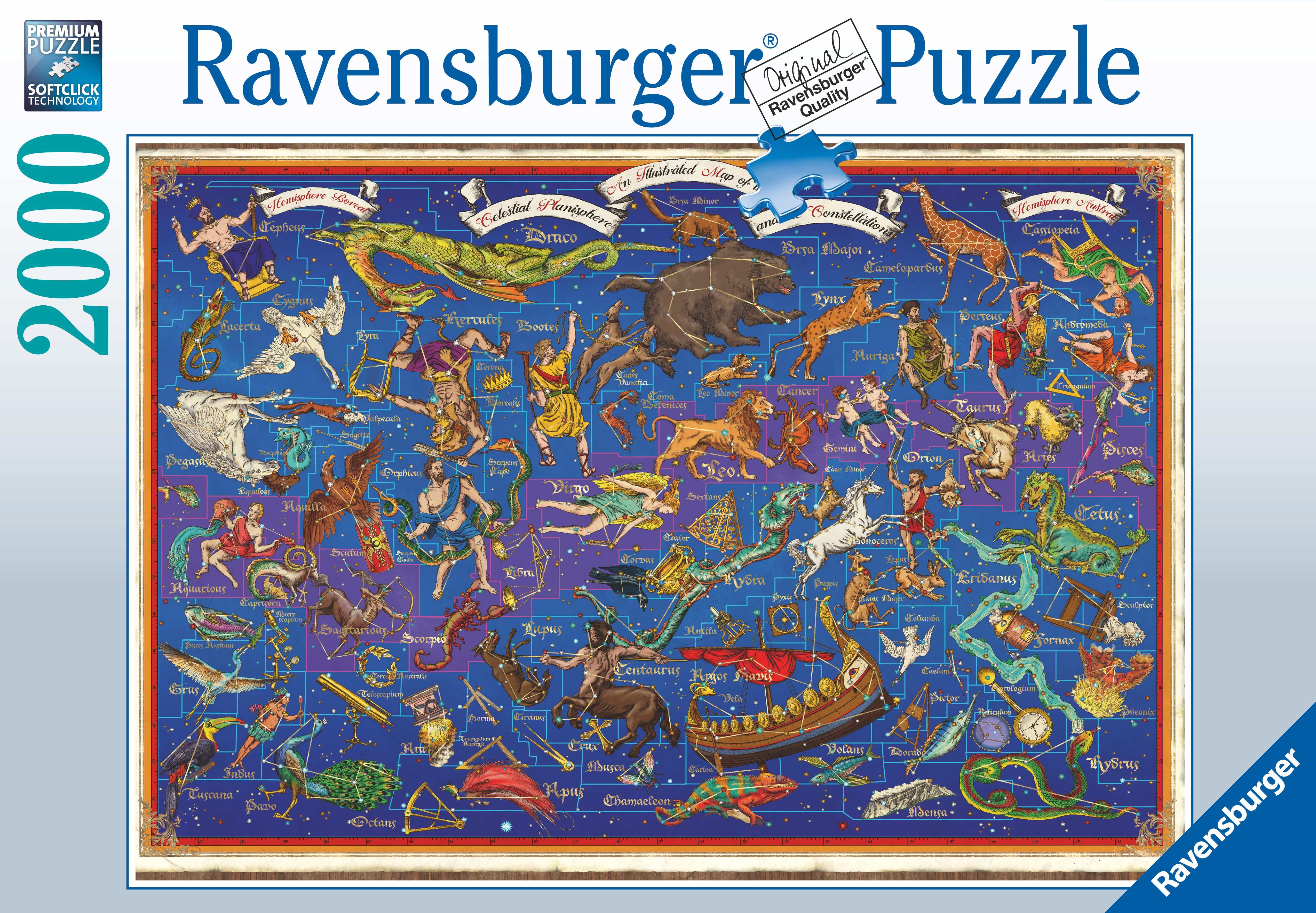 Mehrfarbig Puzzle Sternbilder RAVENSBURGER