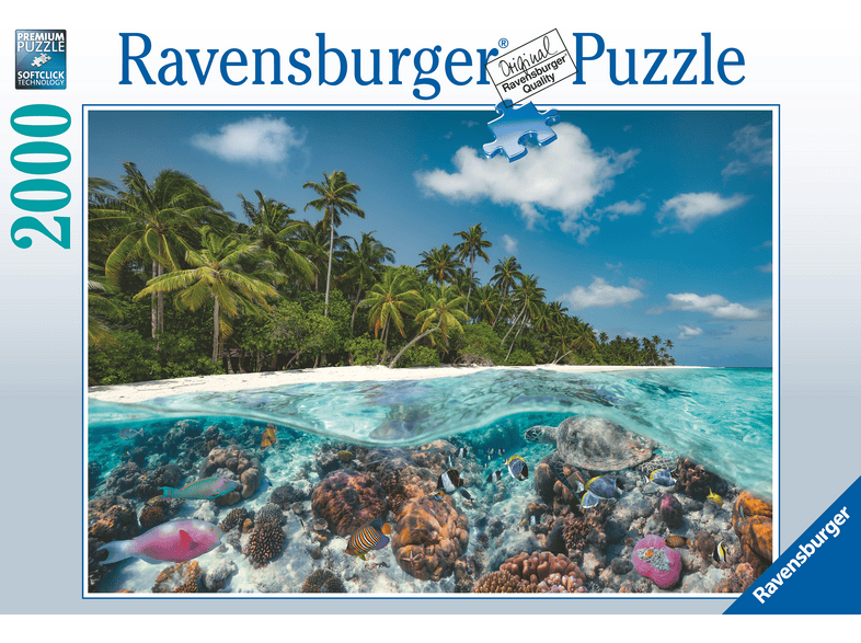 Ravensburger Ein Tauchgang auf den Malediven 2000 Teilen (Ab 14 Jahren) Puzzle