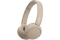 SONY WH-CH520 kabellose Bluetooth Kopfhörer – bis zu 50 Stunden Akkulaufzeit mit Schnellladefunktion, On-Ear-Stil – beige