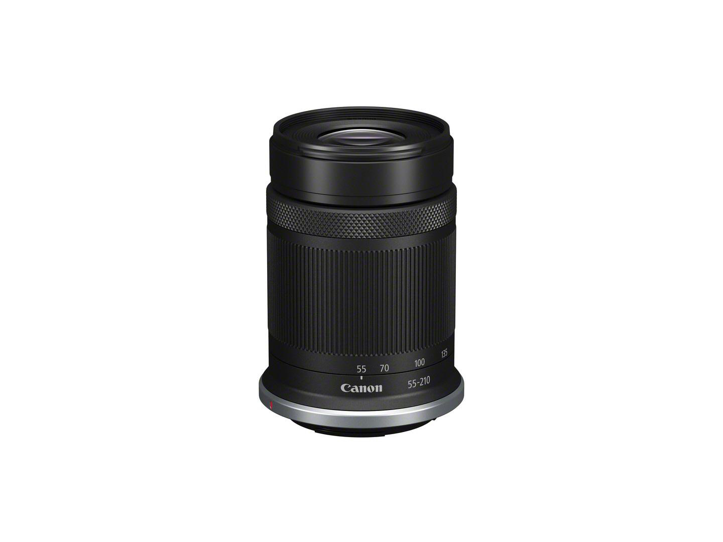 CANON RF-S 55-210mm F5-7.1 IS STM (Telezoom-Objektiv, Schwarz