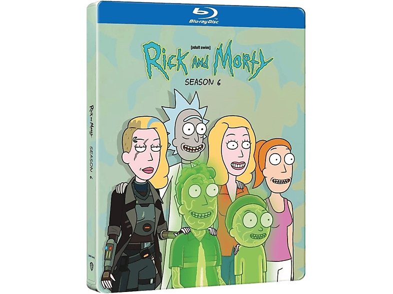 Warner Home Video Rick And Morty: Seizoen 6 (steelbook) - Blu-ray