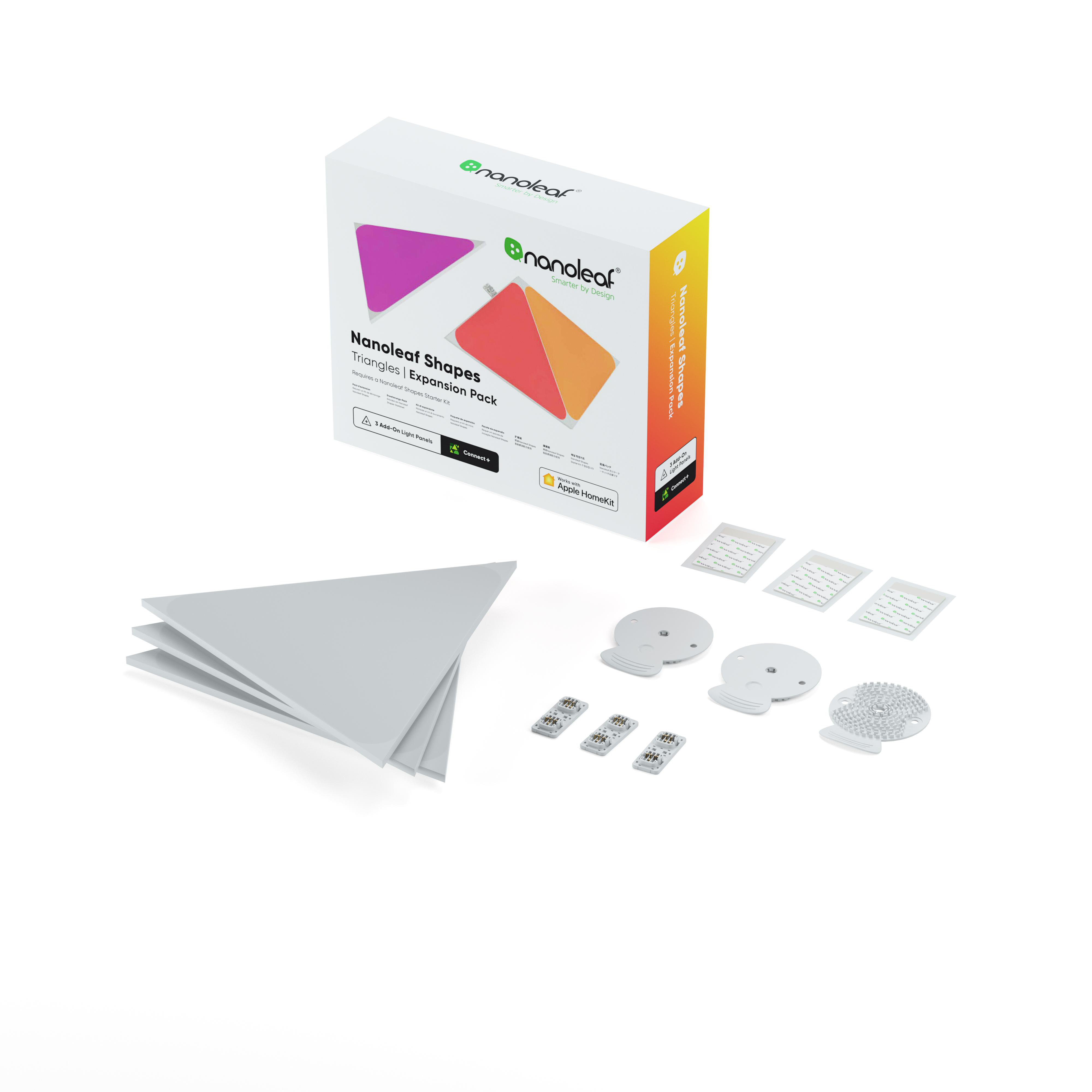 NANOLEAF Shapes Triangles Expansion Pack Multicolor / Warmweiß / Tageslichtweiß
