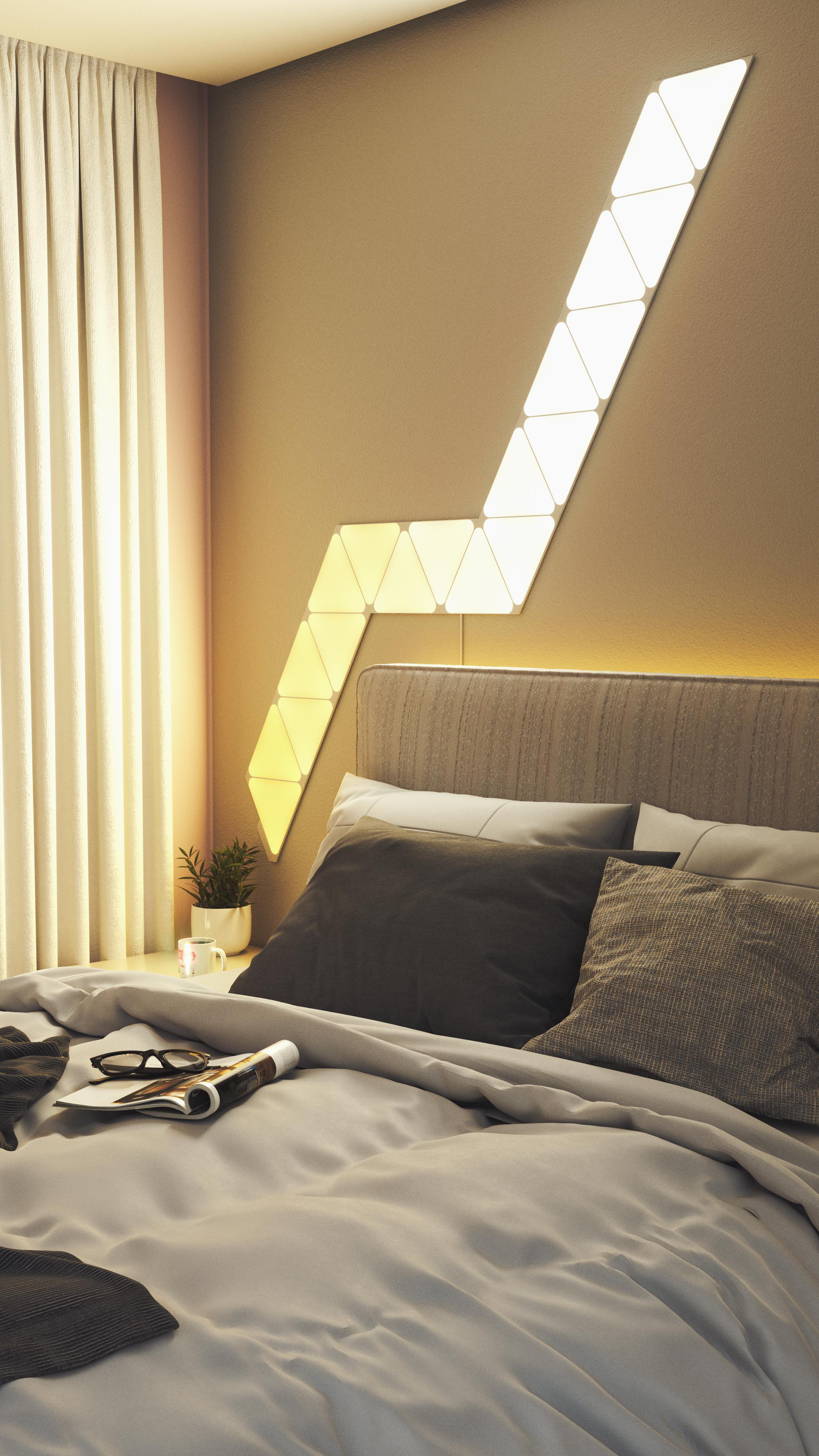 NANOLEAF Shapes Triangles Expansion Pack Multicolor / Warmweiß / Tageslichtweiß