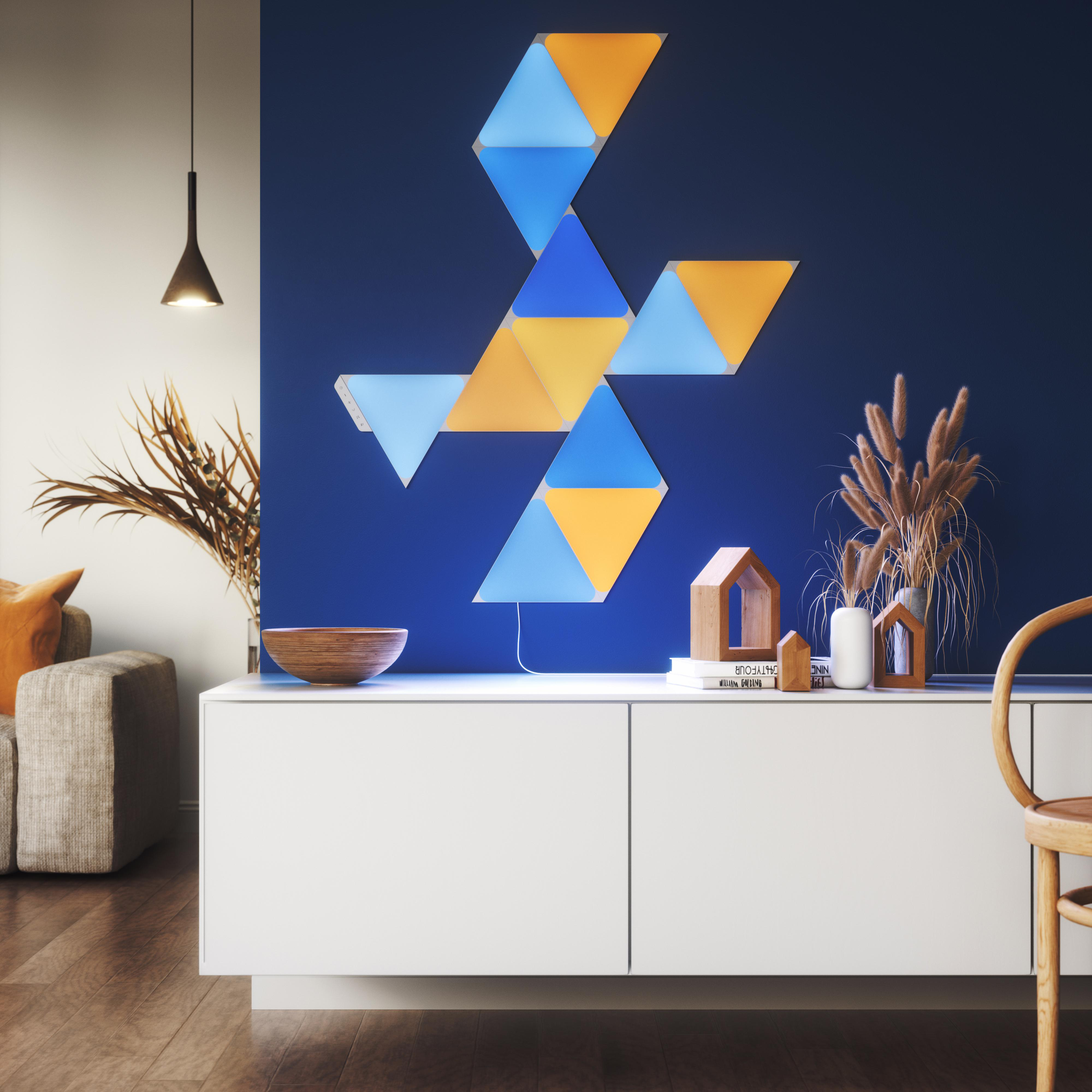 NANOLEAF Shapes Triangles Expansion Pack Multicolor / Warmweiß / Tageslichtweiß