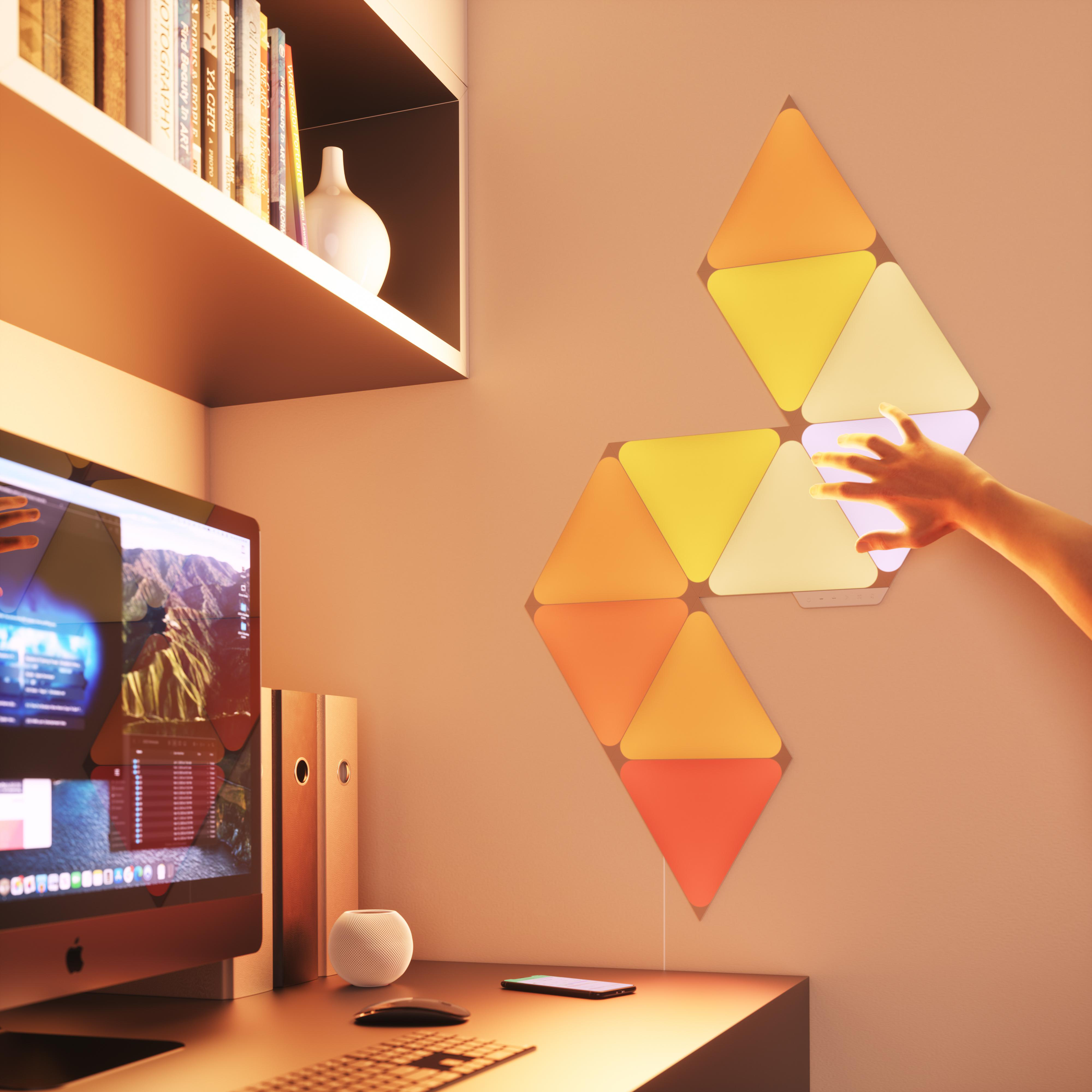 NANOLEAF Shapes Triangles Expansion Pack Multicolor / Warmweiß / Tageslichtweiß