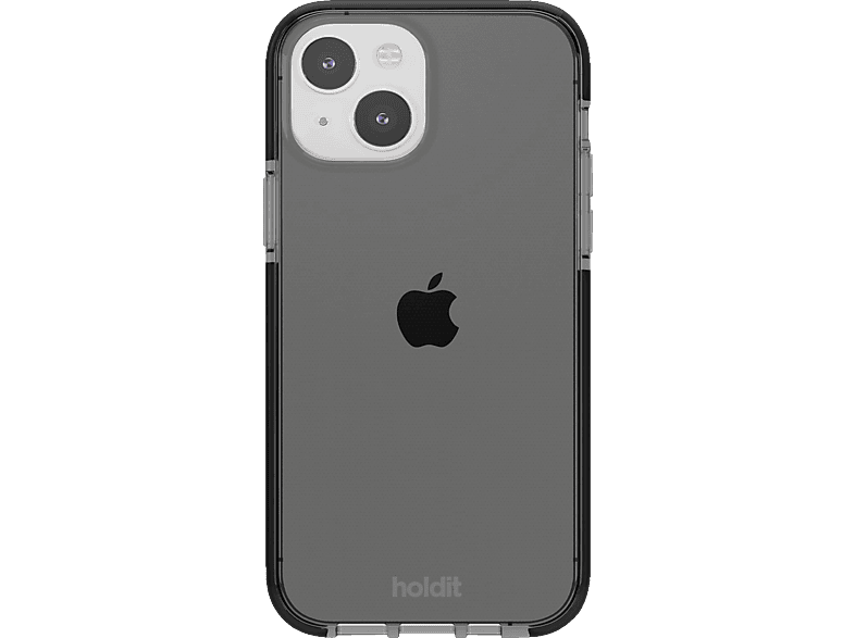 HOLDIT Seethru Case, Backcover, Apple, iPhone 14/13, Black