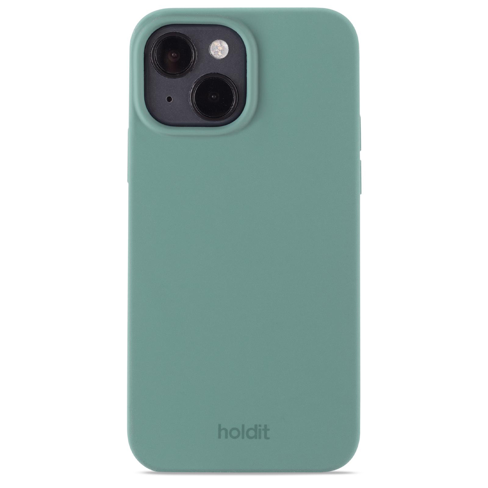 HOLDIT Silicone Case, Backcover, Apple, Moss Green iPhone 14/13