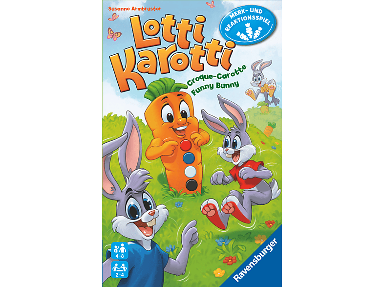 RAVENSBURGER Lotti Karotti Kinderspiel Mehrfarbig