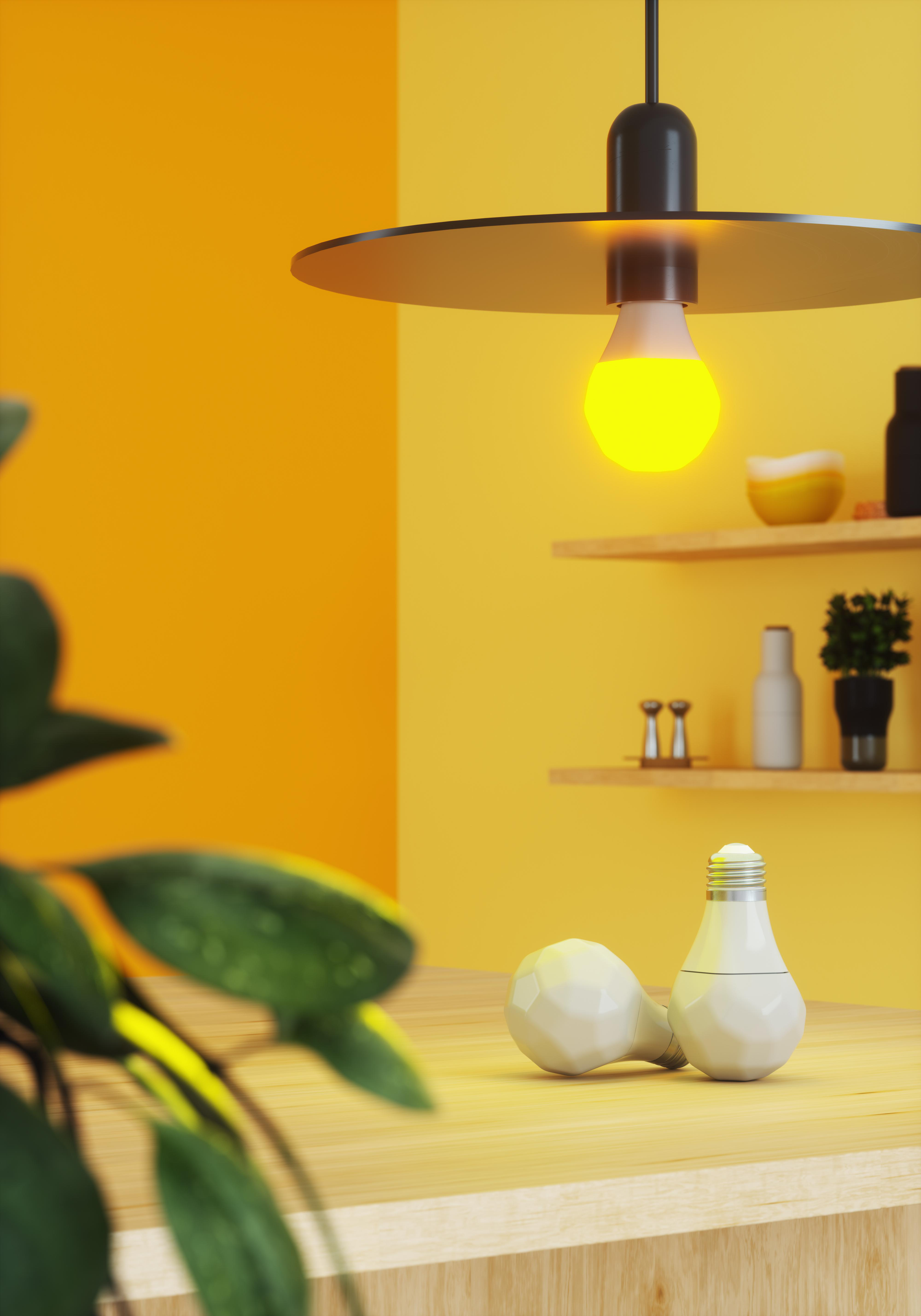 NANOLEAF Essentials Light Bulb - E27 - 800Lm Glühbirne Multicolor / Warmweiß / Tageslichtweiß