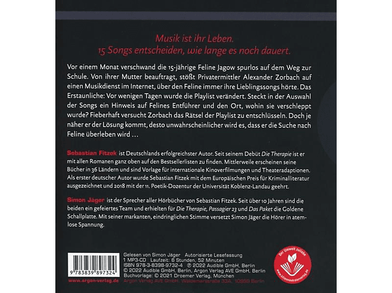 Simon Jäger - Playlist (SA) - (MP3-CD)
