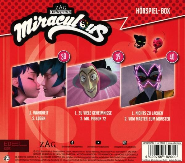 Miraculous - 038-040 - MIRACULOUS BOX  - (CD)