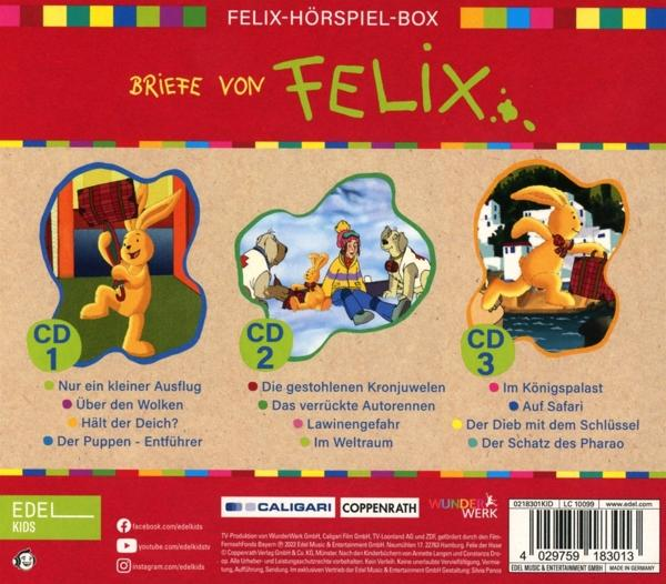 Briefe Von Felix - Hörspiel-Box,Folge 1-3  - (CD)