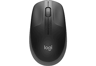 LOGITECH M190 Büyük Boy USB Alıcılı 1000 DPI Kablosuz Mouse - Gri_0