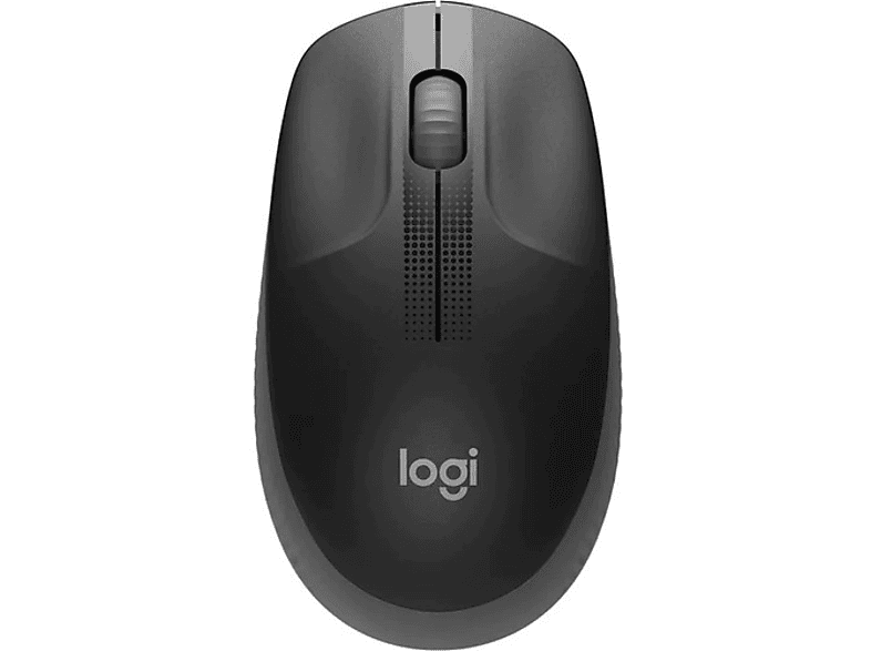 LOGITECH M190 Büyük Boy USB Alıcılı 1000 DPI Kablosuz Mouse - Gri