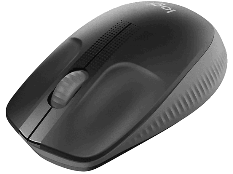 LOGITECH M190 Büyük Boy USB Alıcılı 1000 DPI Kablosuz Mouse - Gri_2