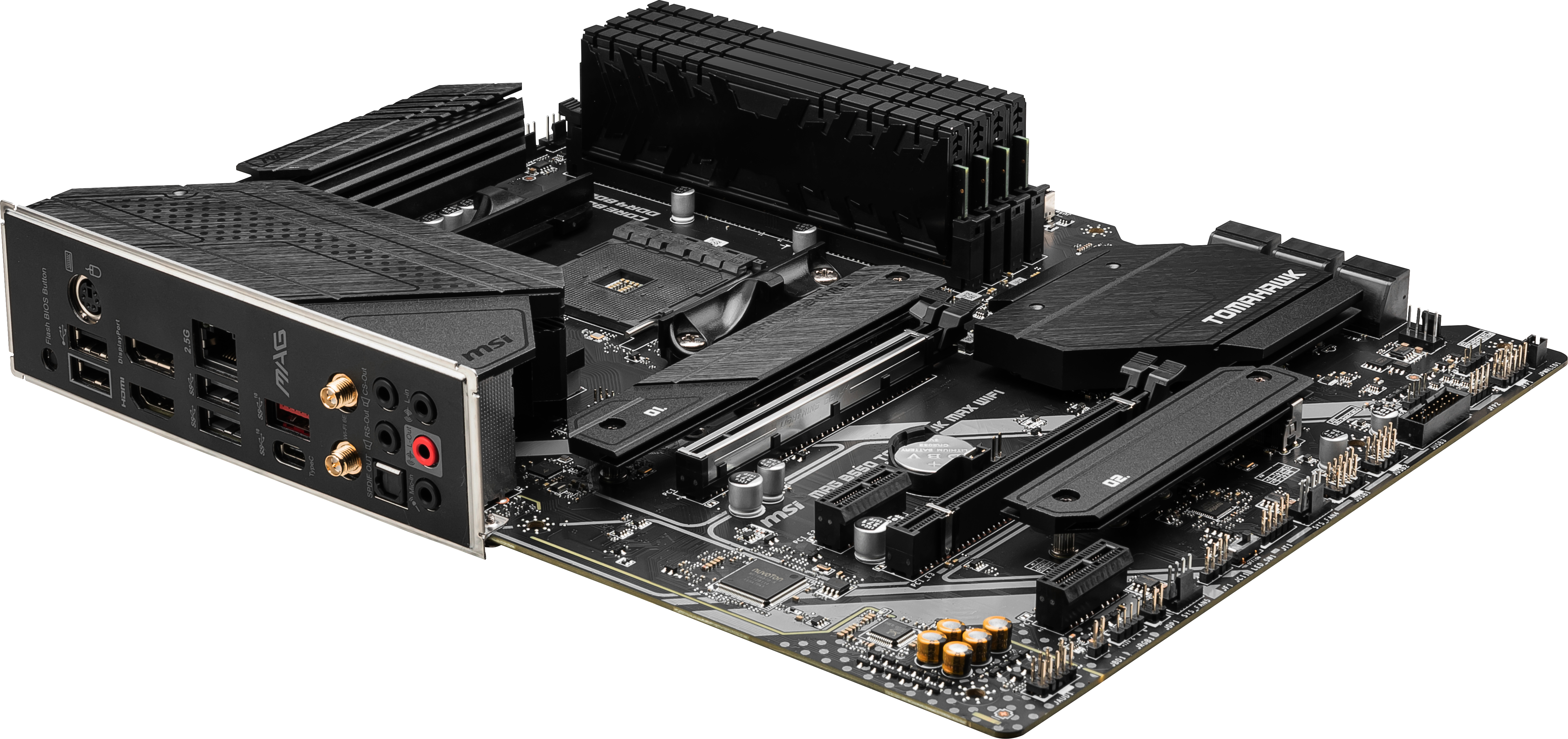 MSI MAG B550 TOMAHAWK MAX WIFI Mainboard Schwarz