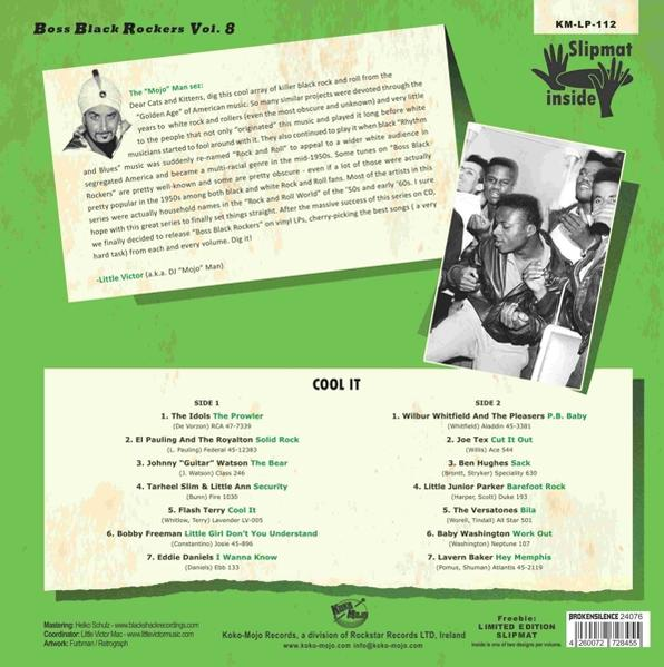 VARIOUS - Boss Black Rockers Vol.8-Cool It (Lim.Ed.)  - (Vinyl)