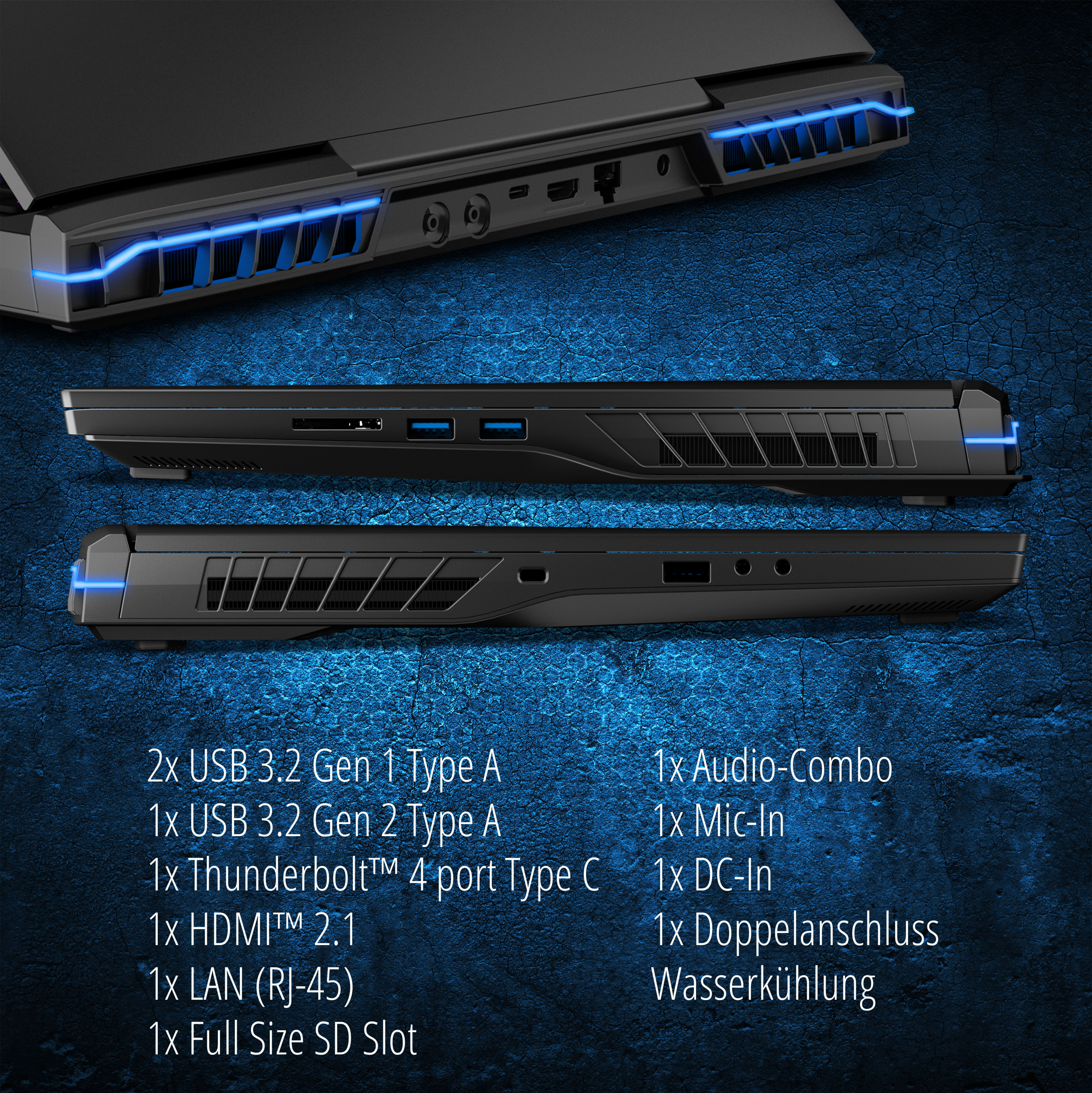 MEDION ERAZER® Beast X40 (MD62507) - 17 Zoll - Intel® Core™ i9 i9-13900HX - 32 GB - 1 TB - NVIDIA GeForce RTX™ 4090 - Windows 11 Home