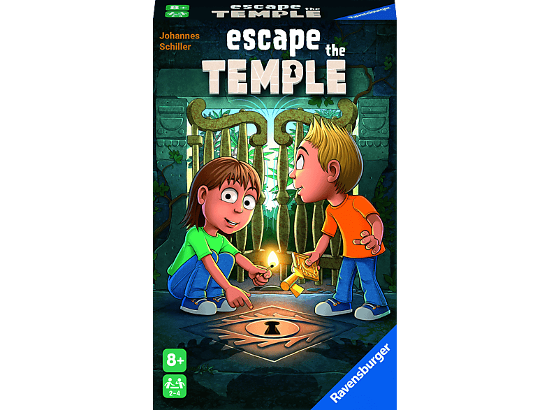 RAVENSBURGER Escape the Temple Familienspiel Mehrfarbig Familienspiele