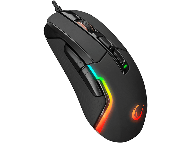 RAMPAGE SMX-R68 Falcon-X Usb 800-6400 dpi RGB Ledli Gaming Mouse Siyah_1