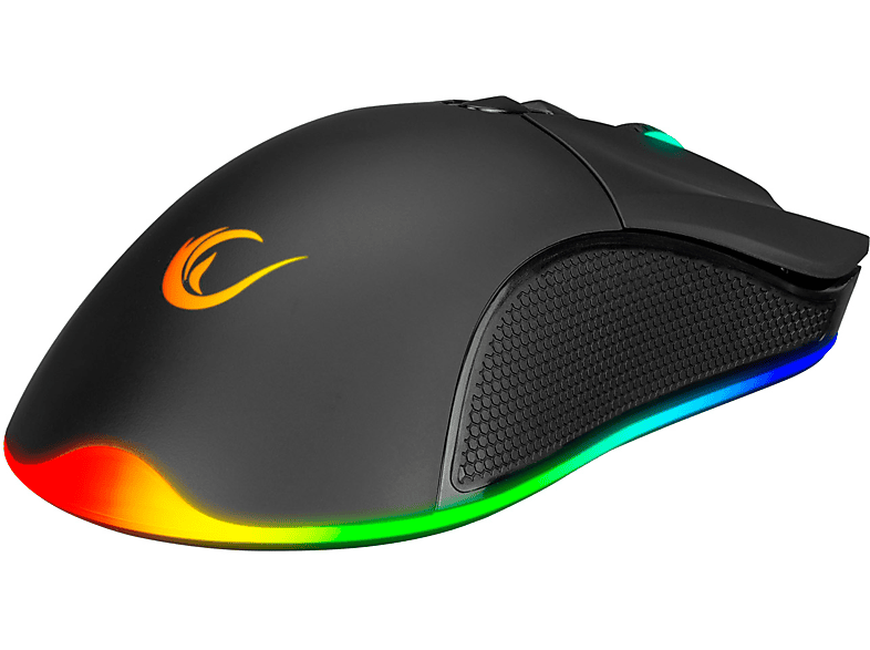 RAMPAGE SMX-R65 Triumph Usb RGB Işıklı 12400dpi Gaming Mouse Siyah_2