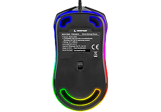 RAMPAGE SMX-R65 Triumph Usb RGB Işıklı 12400dpi Gaming Mouse Siyah_4