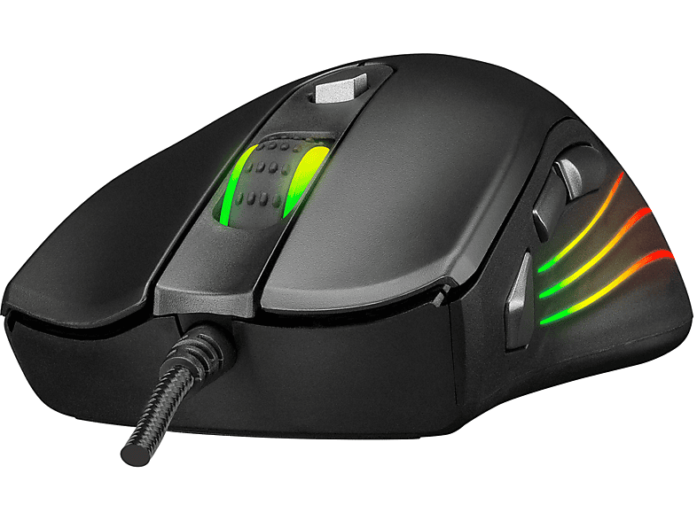 RAMPAGE SMX-R33 Limbo Makrolu 6400dpi RGB Ledli Gaming Mouse Siyah_2