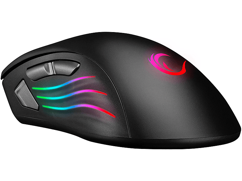 RAMPAGE SMX-R33 Limbo Makrolu 6400dpi RGB Ledli Gaming Mouse Siyah_5