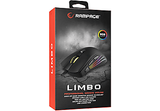 RAMPAGE SMX-R33 Limbo Makrolu 6400dpi RGB Ledli Gaming Mouse Siyah_7