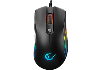 RAMPAGE SMX-R33 Limbo Makrolu 6400dpi RGB Ledli Gaming Mouse Siyah_0